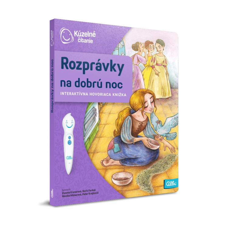 Kniha Rozprávky na dobrú noc – kúzelné čítanie Kniha Rozprávky na dobrú noc – kúzelné čítanie